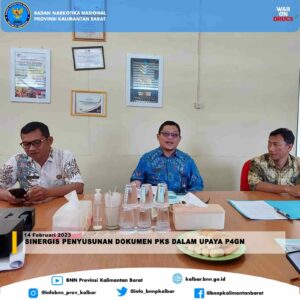 Sinergis Penyusunan Dokumen PKS dalam Upaya P4GN