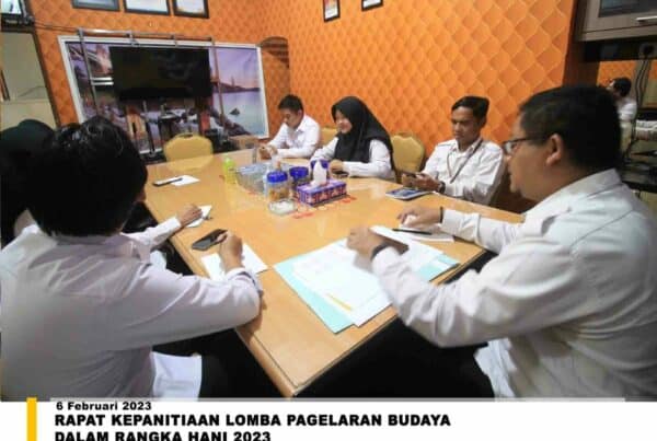 Rapat Kepanitiaan Lomba Pagelaran Budaya dalam rangka HANI 2023