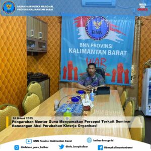 Pengarahan Mentor Guna Menyamakan Persepsi Terkait Seminar Rancangan Aksi Perubahan Kinerja Organisasi Pengarahan Mentor Guna Menyamakan Persepsi Terkait Seminar Rancangan Aksi Perubahan Kinerja Organisasi