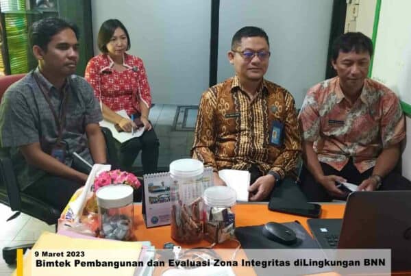 Bimtek Pembangunan dan Evaluasi Zona Integritas diLingkungan BNN