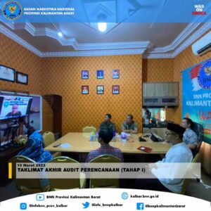 Taklimat Akhir Audit Perencanaan (Tahap I)