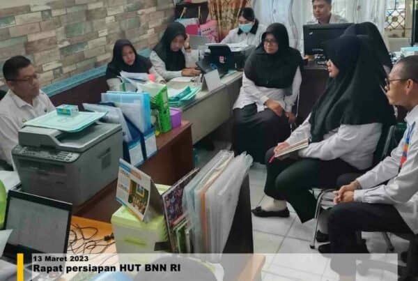 Rapat Persiapan HUT BNN RI