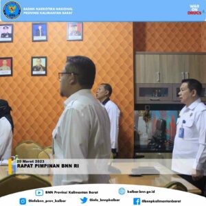 Rapat Pimpinan BNN RI Rapat Pimpinan BNN RI