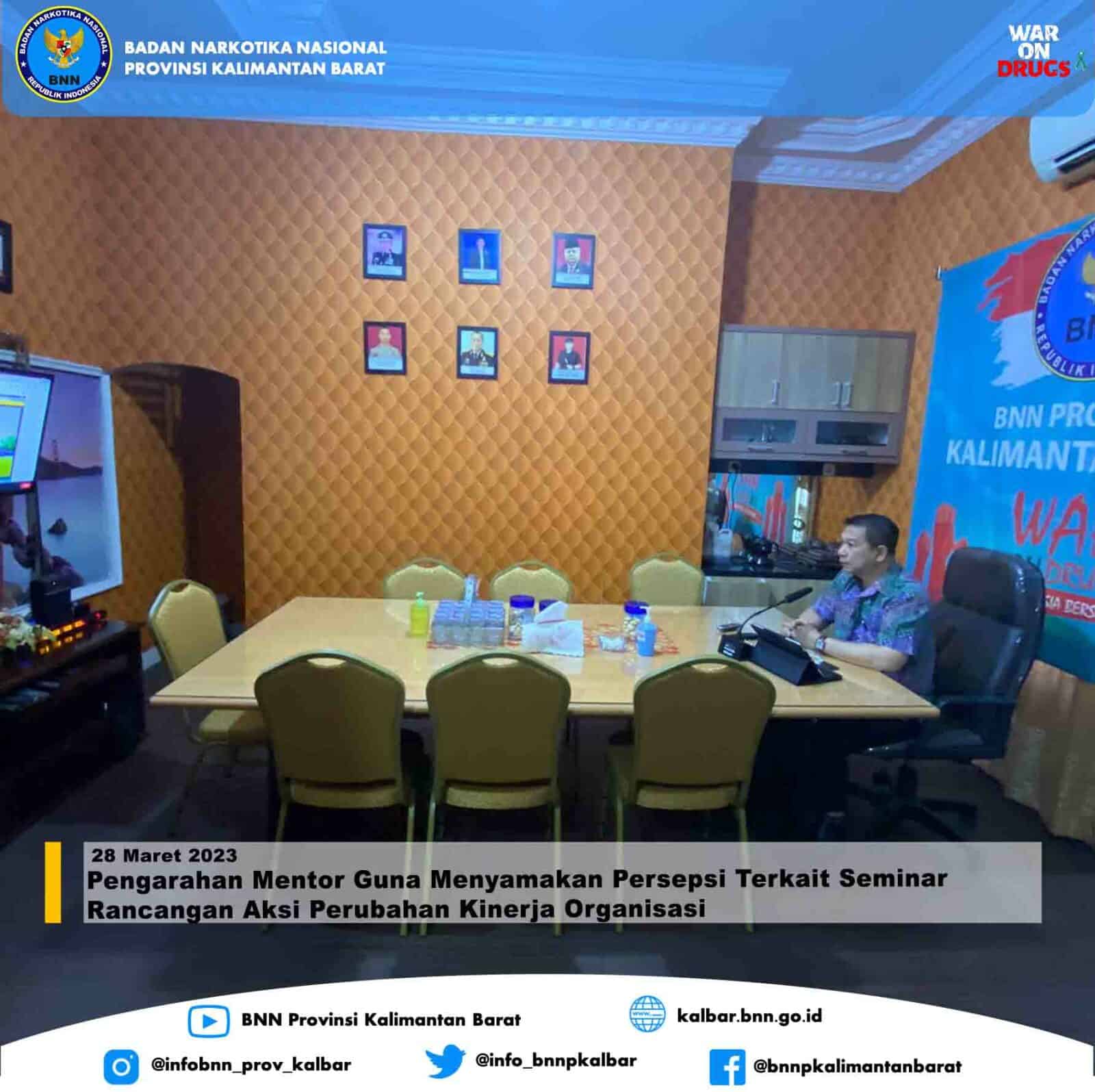 Pengarahan Mentor Guna Menyamakan Persepsi Terkait Seminar Rancangan Aksi Perubahan Kinerja Organisasi Pengarahan Mentor Guna Menyamakan Persepsi Terkait Seminar Rancangan Aksi Perubahan Kinerja Organisasi