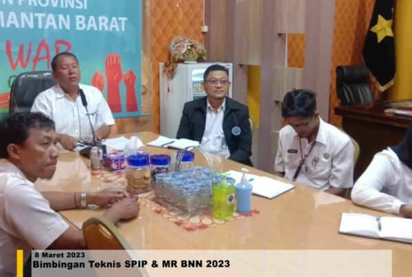 Bimbingan Teknis SPIP & MR BNN 2023