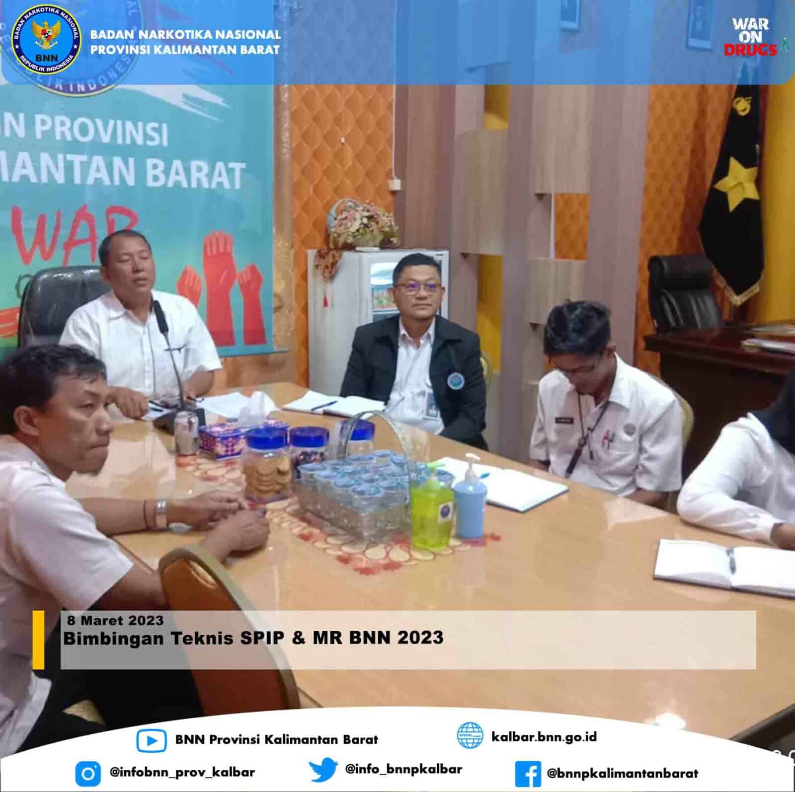 Bimbingan Teknis SPIP & MR BNN 2023 Bimbingan Teknis SPIP & MR BNN 2023