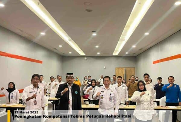 Peningkatan Kompetensi Teknis Petugas Rehabilitasi