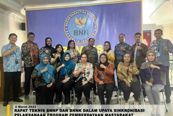 Rapat Teknis BNNP dan BNNK dalam upaya Sinkronisasi Pelaksanaan Program Pemberdayaan Masyarakat