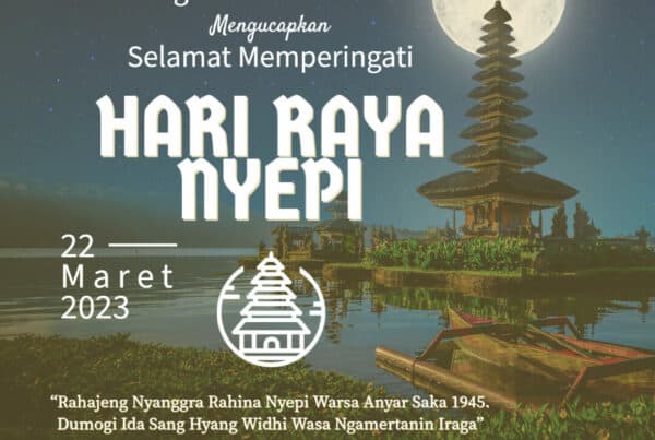 Selamat Memperingati Hari Raya Nyepi