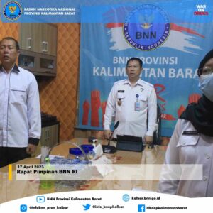 Rapat Pimpinan BNN RI Rapat Pimpinan BNN RI