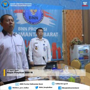 Rapat Pimpinan BNN RI Rapat Pimpinan BNN RI