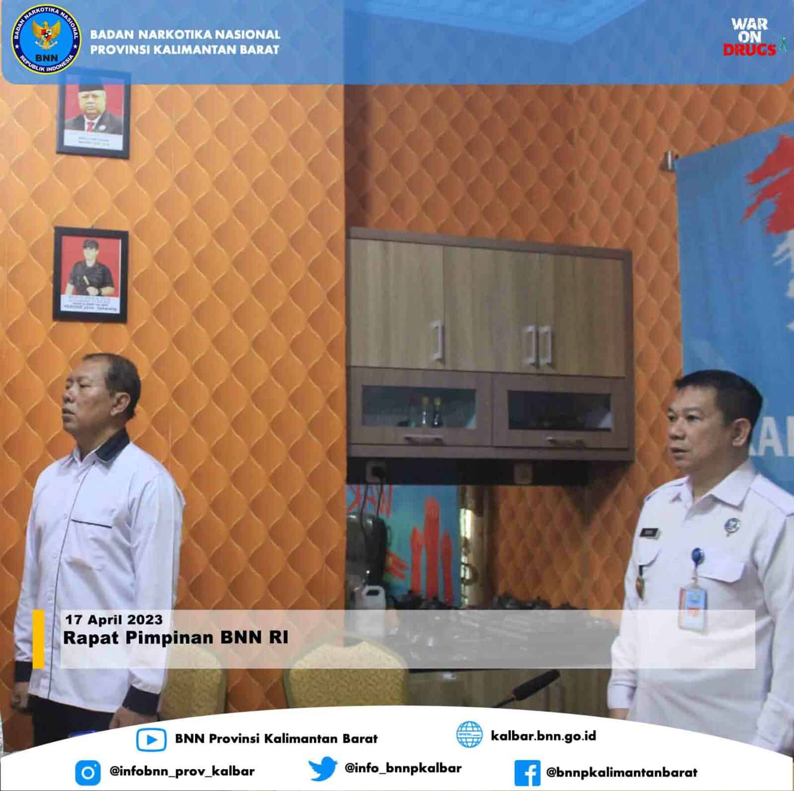 Rapat Pimpinan BNN RI Rapat Pimpinan BNN RI