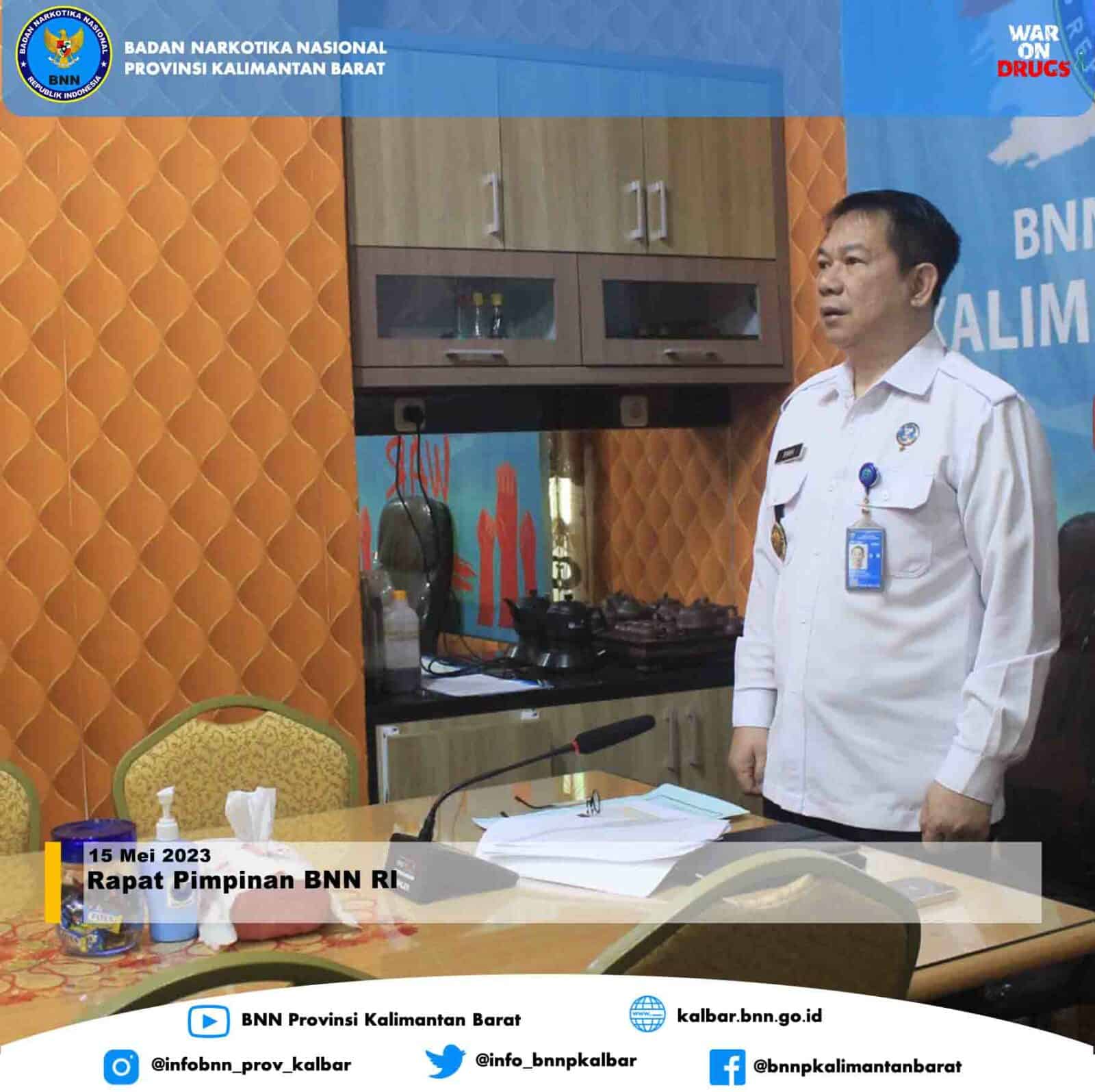 Rapat Pimpinan BNN RI Rapat Pimpinan BNN RI