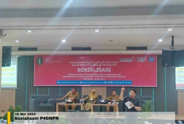 Sosialisasi P4GNPN Sosialisasi P4GNPN