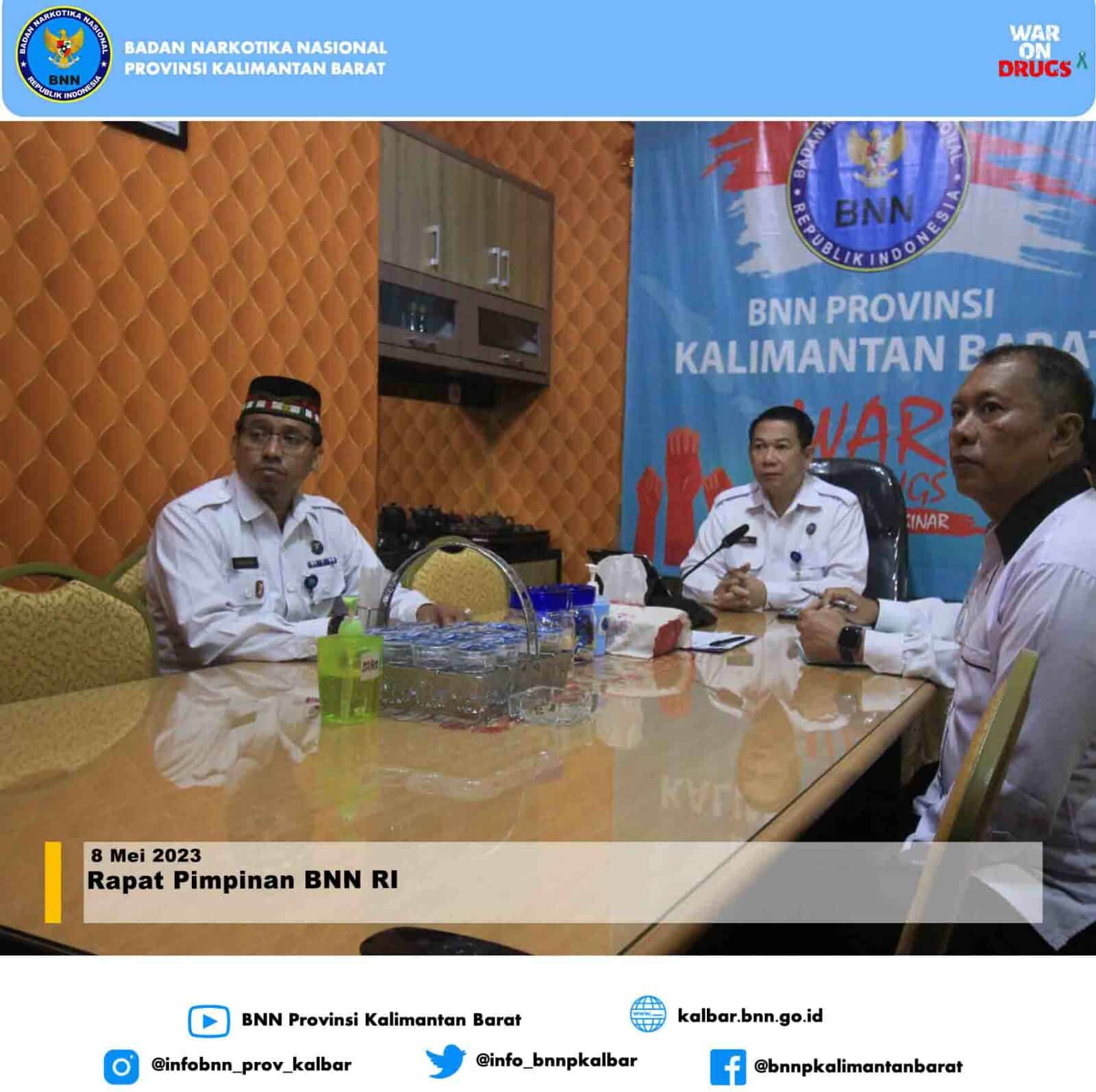 Rapat Pimpinan BNN RI Rapat Pimpinan BNN RI