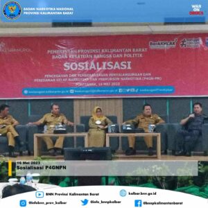 Sosialisasi P4GNPN Sosialisasi P4GNPN