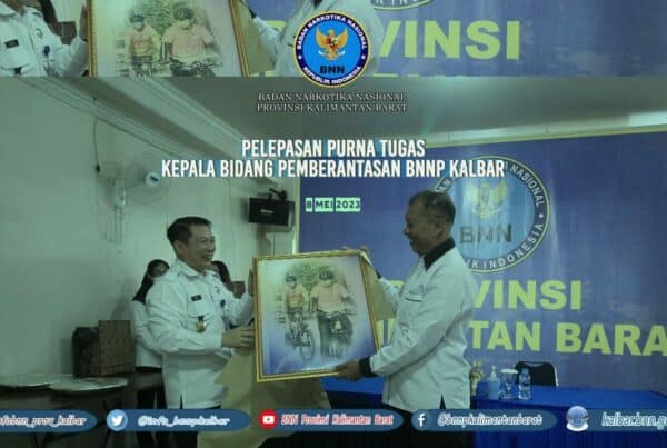 Pengantar Purna Tugas Kepala Bidang Pemberantasan