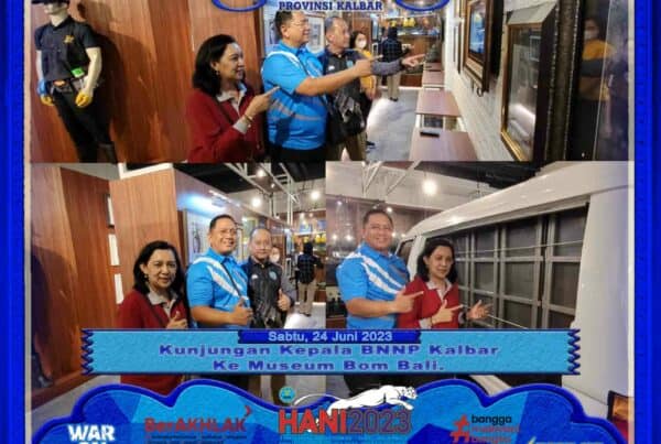 Kunjungan Kepala BNNP Kalbar Ke Museum Bom Bali Kunjungan Kepala BNNP Kalbar Ke Museum Bom Bali