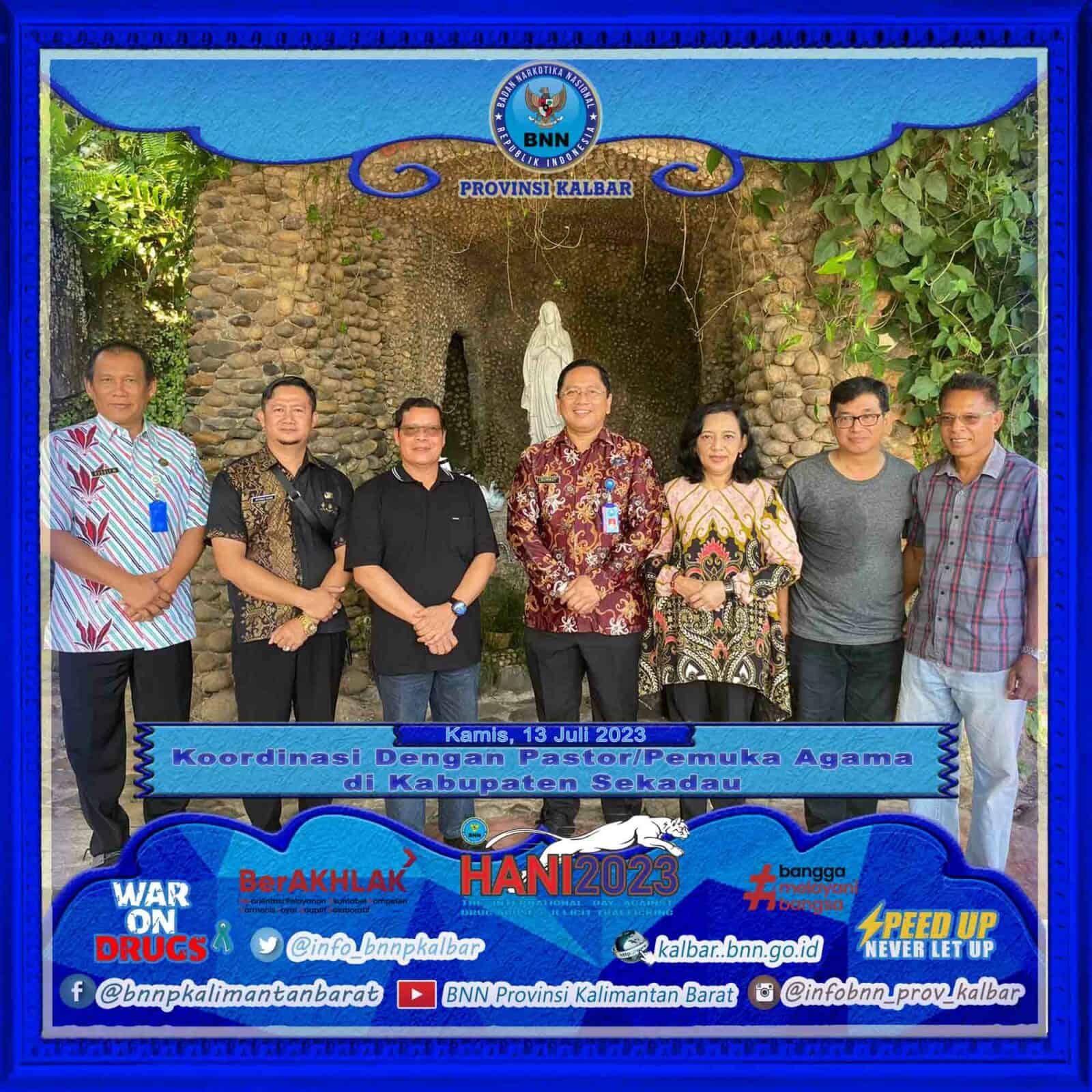 Koordinasi Dengan Pastor / Pemuka Agama di Kabupaten Sekadau Koordinasi Dengan Pastor / Pemuka Agama di Kabupaten Sekadau