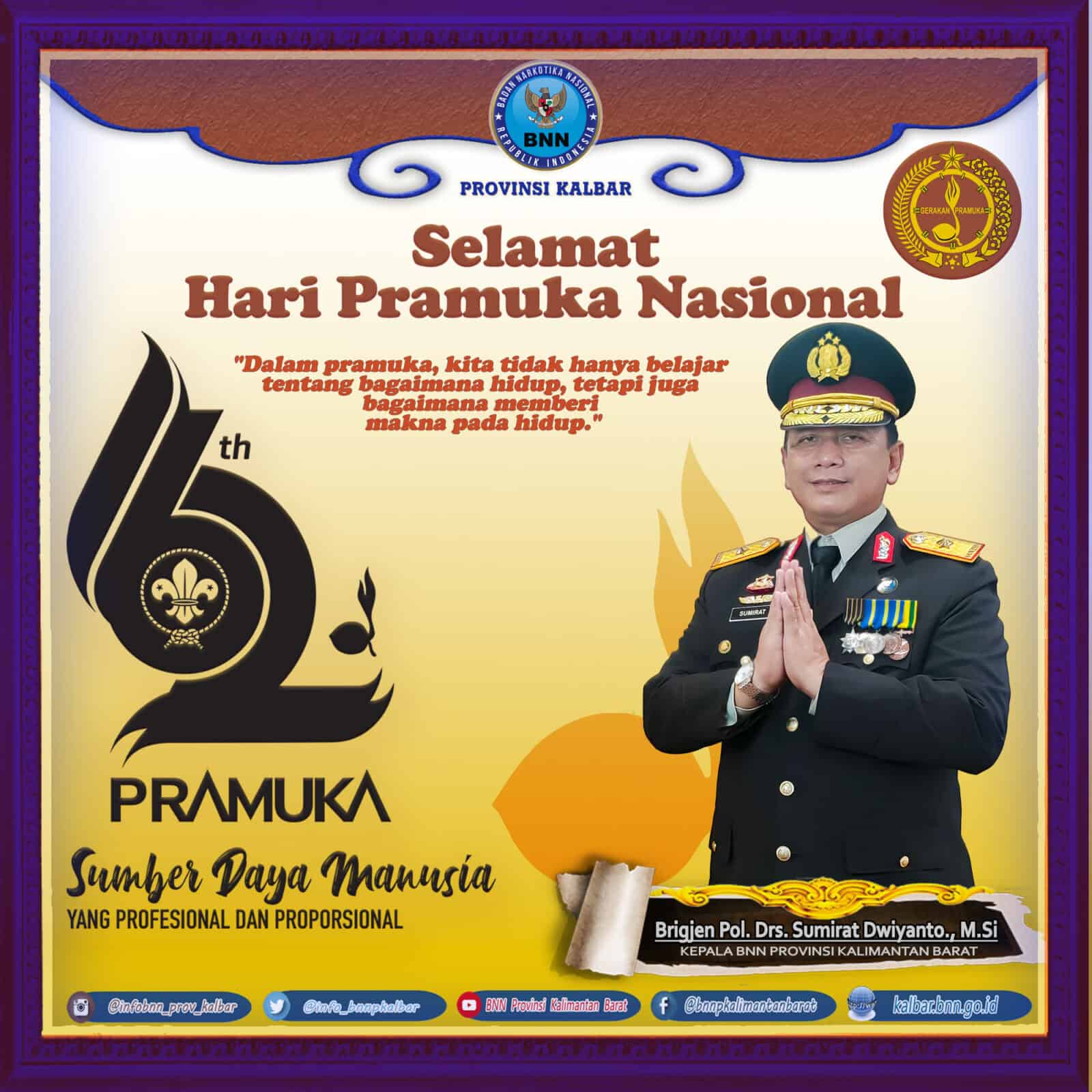 Selamat Hari Pramuka Nasional Ke-62 Selamat Hari Pramuka Nasional Ke-62