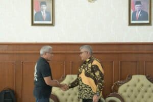 Kepala BNN RI Marthinus Hukom, S.I.K., M.Si., tiba di Bandara Sultan Iskandar Muda, Aceh Besar, Provinsi Aceh dalam rangka kunjungan kerja ke beberapa wilayah di Provinsi Aceh