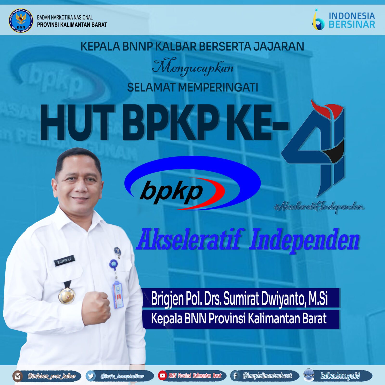 Selamat Memperingati HUT BPKP Ke - 41 Selamat Memperingati HUT BPKP Ke – 41