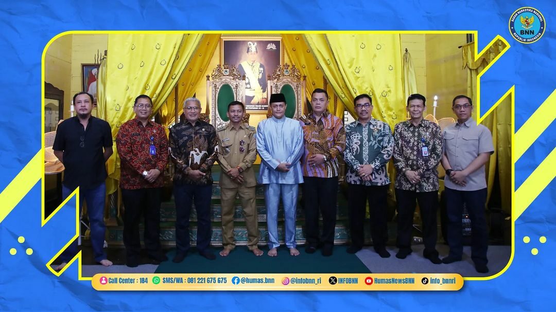 Galang Dukungan Untuk P4GN, Kepala BNN RI Temui Sultan Pontianak Ke-IX Galang Dukungan Untuk P4GN, Kepala BNN RI Temui Sultan Pontianak Ke-IX