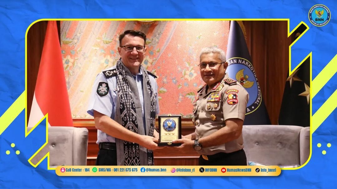 BNN RI Terima Kunjungan AFP, Siap Perkuat Kerja Sama Melalui Pelatihan Dan Intelijen BNN RI Terima Kunjungan AFP, Siap Perkuat Kerja Sama Melalui Pelatihan Dan Intelijen